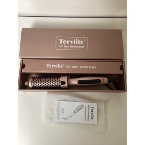 Terviix 1.5 Inch Ionic Thermal Round Brush Volumizer Model TXB027 Rose Gold